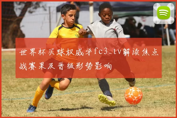 世界杯买球权威学fc3_tv解读焦点战赛果及晋级形势影响